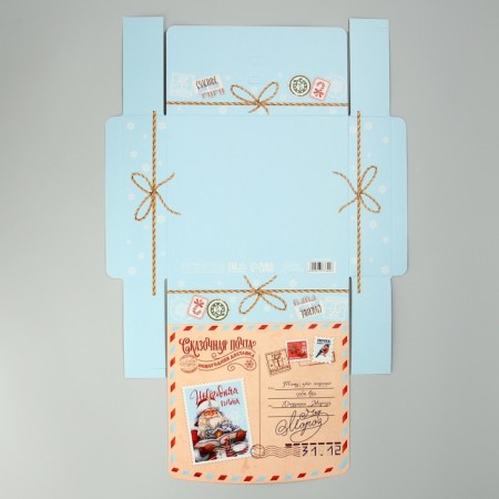Gift Gift "Fairytale", 20 x 18 x 5 cm, without tape, New Year-5