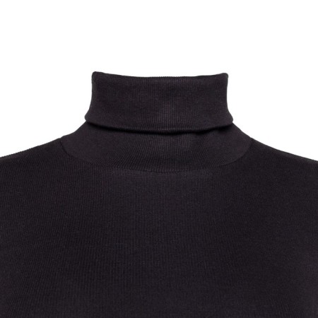 Female turtleneck, black color, size 44-46 (m)-9