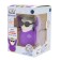 Figure Pudgy Penguins, in a purple jacket, with a letter board, 16.5 cm