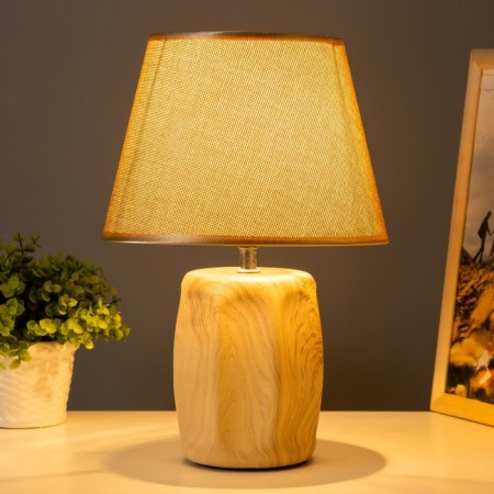 Table lamp 16616/1br E14 40W Beige 23x23x34 cm Risalux-1
