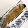 Cosmetic bag with lightning, black color