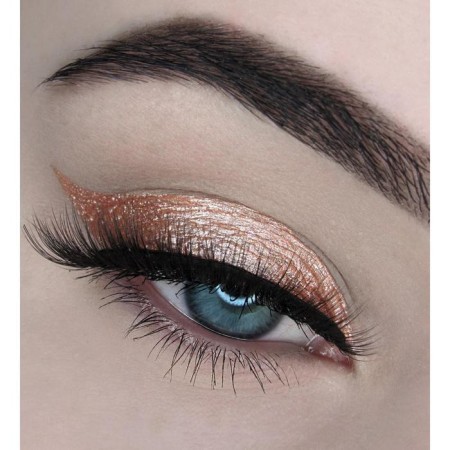 Eye Shadows Liquid Luxvisage Metal Hype, tone 02 golden peach-1