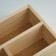 Wooden box 34.5 × 20.5 × 10 cm Gift dresser, natural