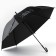 Umbrella is "St. Petersburg", black, 8 spokes