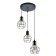 Lamp Bayerlux "Ortico" 3x40W E27 black 30x30x20-140 cm