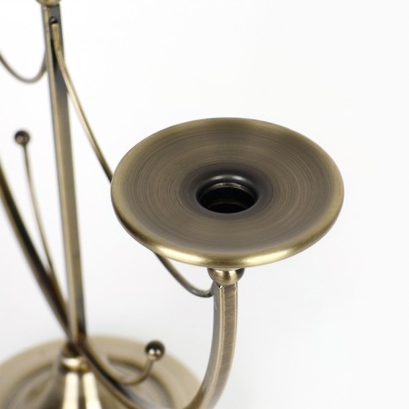 Climber Metal "Duke", 3 candles, 44 x 14 x 24 cm-4