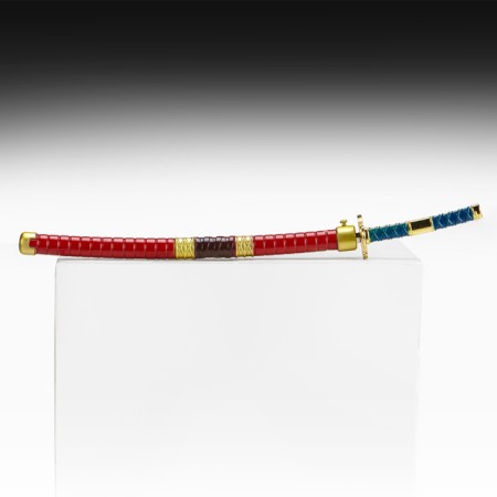 Souvenir weapons mini "Katana Zoro", 24 cm, red-2