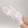 Cotton gloves, size S, steam, packing 12 pcs, white color
