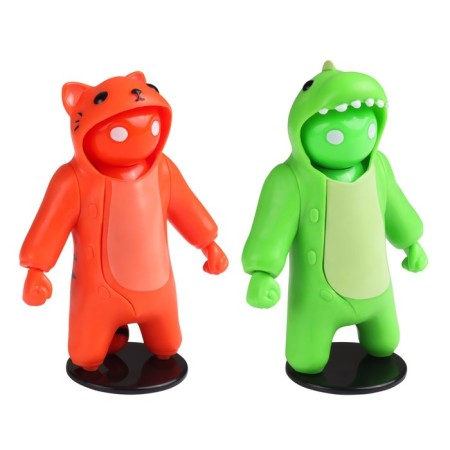 Figure Gang Beasts, with accessories, 2 pcs