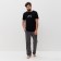 Pajama men's kaftan "game" size 50, black
