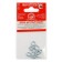 Shurup-ring Stroybat, white zinc, m2x20 mm, 8 pcs
