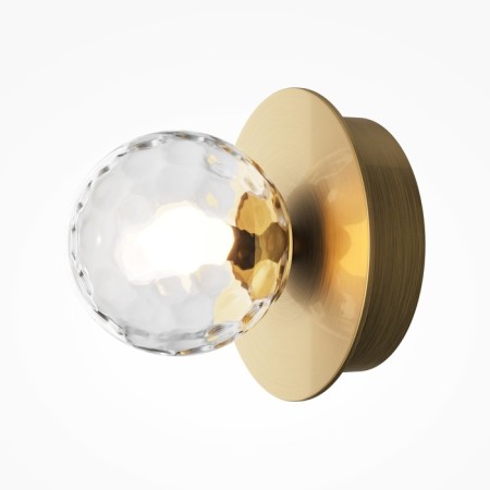 Bra Maytoni Mod331WL-L3BS3K, LED, 3 W, 120x115x120 mm, 210 lm, 3000k, brass-3