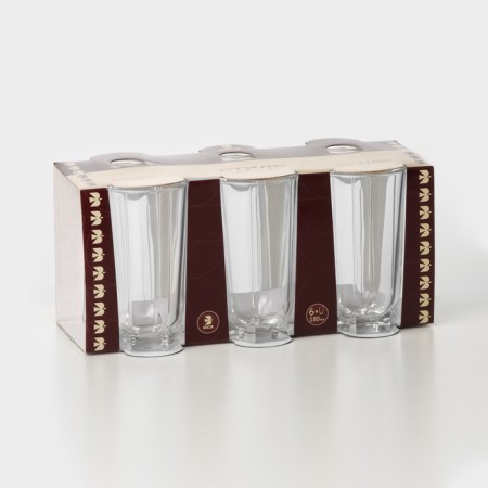 Set of glass glasses "Style", 180 ml, 6 pcs-4