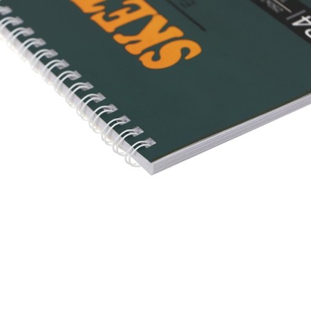 A4 sketchbook, 15 sheets, "city", granular sheets according to the type of canvas, hard substrate, density 180 gr., Mix-1