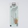Set of metal tubes Ice, 21.5 cm, with brush
