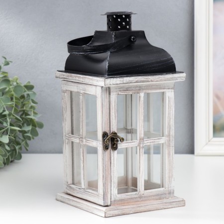 Climber tree "Lantern-windows" Gray set 3 pcs 21.5x11.5x1.5 28.5x13.2x13.2 38x18x18 cm 737234-1