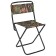 Folding chair, 38.5x36.5x64.5 cm, oak leaves