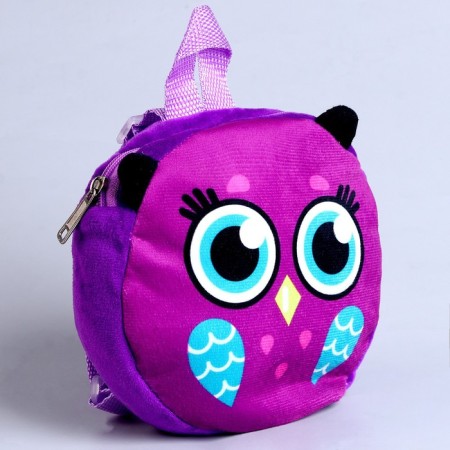 Baby backpack "Wise owl", 18x18 cm-3