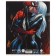 Notebook of 48 sheets in a cage, cardboard cover, spider-man
