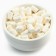 Marshmallow with a candy for cocoa "I GOGS SNOW WINTS"