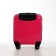 Small suitcase 20 "On a zipper, 4 wheels, pink color