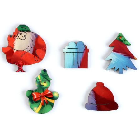 New Year's figured puzzle “New Year! Favorite wizard "-4