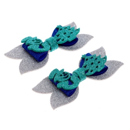 Carnival clamp "Snowman" set 2 pcs., Mix