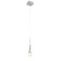 STL LUCE Sus. SL405.103.01. Bochie. 1x7 W, LED, 3000K, 350 LM, 7x7x55 cm, chromium color