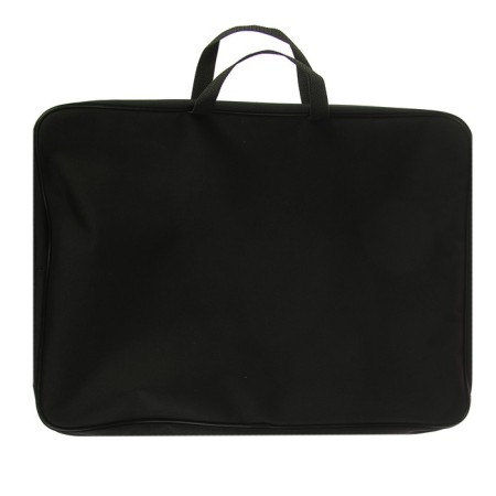 Folder for drawings and drawings A3, 475 x 345 x 45 mm, handles, textile, standard PMD 3-01, black-2