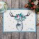 New Year's napkin on the Winter Magic table, 40x29 cm