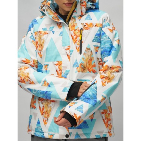 Ski costume is female, size 46, blue color-4