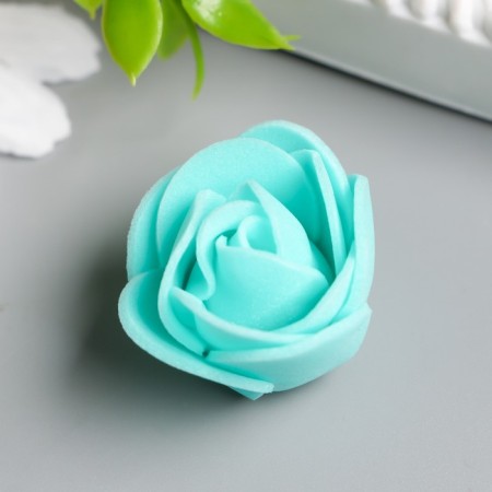 Decor for creativity "Mint Rose" d = 3.5 cm-2