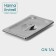 Stainless steel cover to gastro power 1/4, 26.5 × 16.5 cm thick 0.8 mm thick