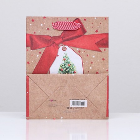 Gift package "New Year tree" 18 x 22.3 x 10 cm-3