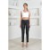 Women's pants on elastic band Eliseeva Olesya, size 58, black color