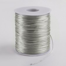 Nylon cord on the bobin d = 2 mm l = 100 m, the color is gray