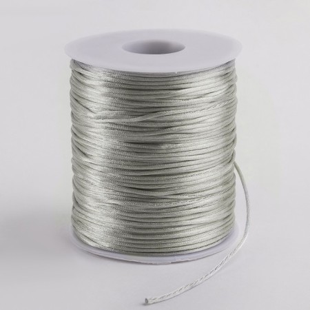 Nylon cord on the bobin d = 2 mm l = 100 m, the color is gray