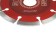 Disk diamond cutting scrap, segment, dry cut, 115 x 22 mm