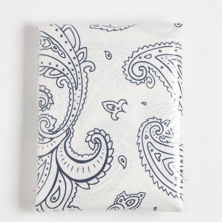 The set is economy and I “patterns”: sheet 145x214 cm, pillowcase 70x70 cm, calico, 100% cotton-6