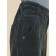 Pants for girls, height 146 cm, dark gray color