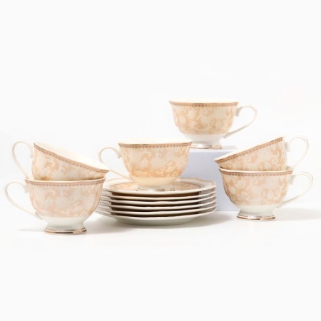 Porcelain tea service "Bohemia", 12 items-8