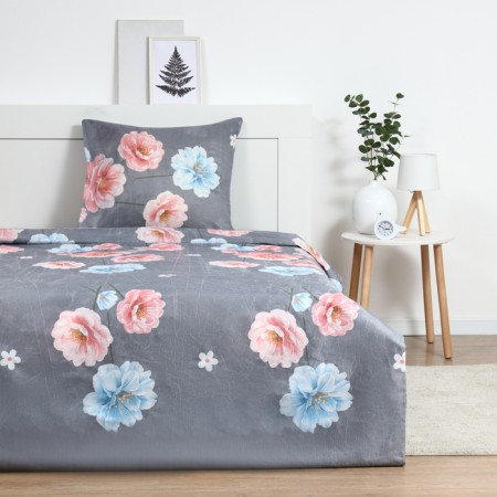 KPB 1.5P Merry YH1047-9CG 145x220cm, 150x220, 70x70cm 1pc, microfiber 70g/m, PE100%