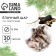 Suspension Fir -tree toy with scrolls "Let the winter fulfill desires", 30 scrolls