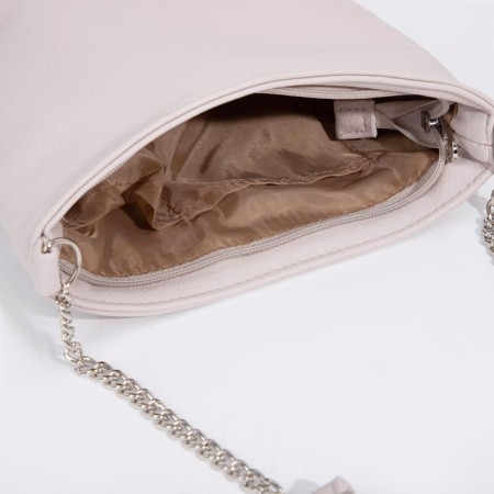 Cross-Bodi Bag on a zipper, beige color-6