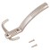 Hook-lick "Standard" 212 A SN, European Union, Matte Nickel Color