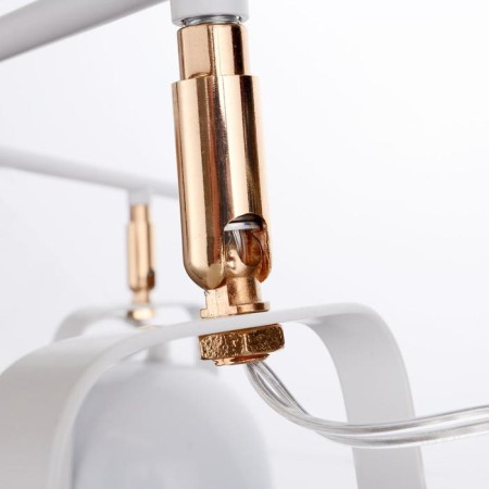 Biraso chandelier 3x60W E27 White-gold 58x58x40 cm Bayerlux-7