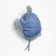 Hat for the boy "Tuck", the color is gray-blue, size 50