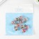 Suspension decorative for creativity glass "ball - pebbles" multi -colored d = 1.6 cm set 10 pcs