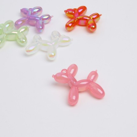 Suspension "Dog" AB, set 10 pcs., Mix color