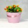 Carrying cone to flowers, dusty rose 11.5 x 17 x 12 cm